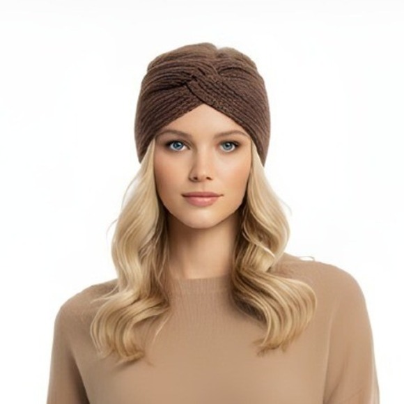 The Unbranded Brand Accessories - Dark Green Knit Head Band Woman One Size‎
